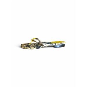 Rachel Comey Tapestry Print Thong Sandals Yellow Flower Flats 5.5
